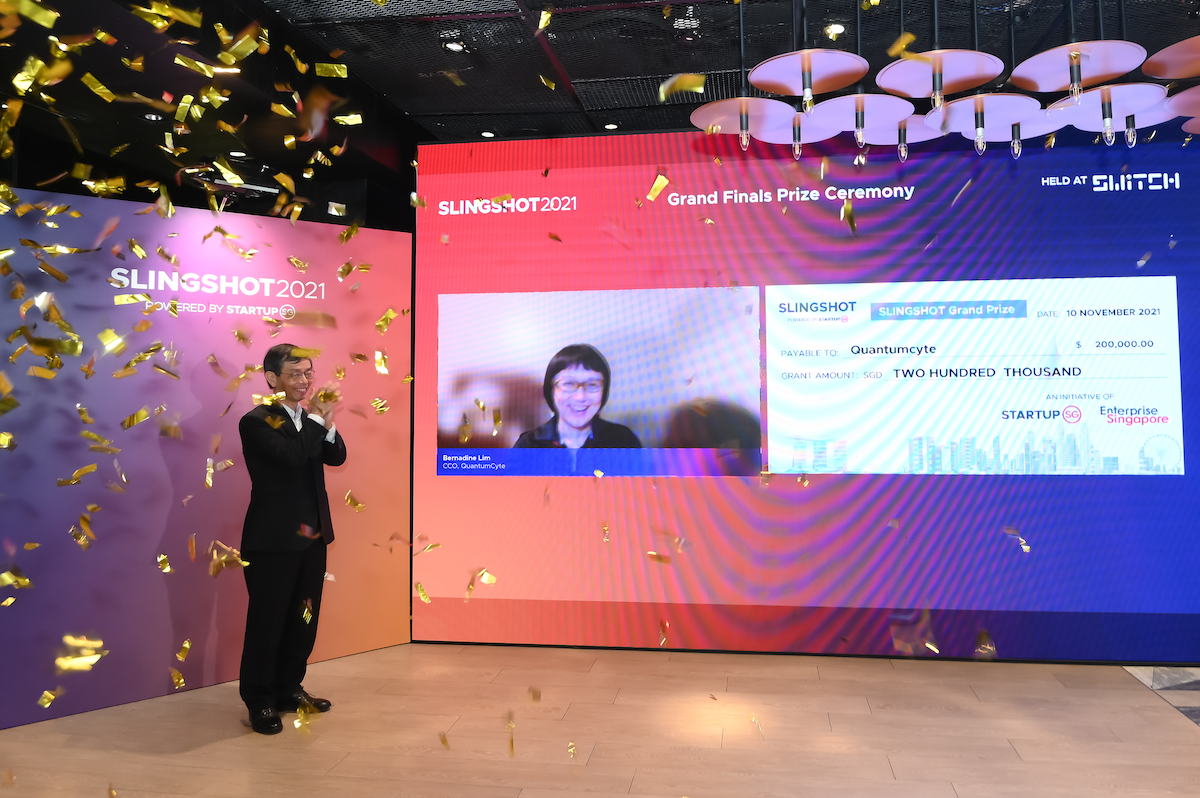 SLINGSHOT Spotlight Series QuantumCyte 2021 Grand Winner